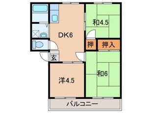 パナホ－ム京谷の物件間取画像